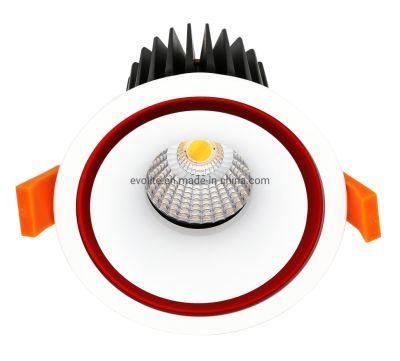 LED Recessed Down Light Round for Ceiling Gimbal Ring MR16 GU10 Downlight Housing