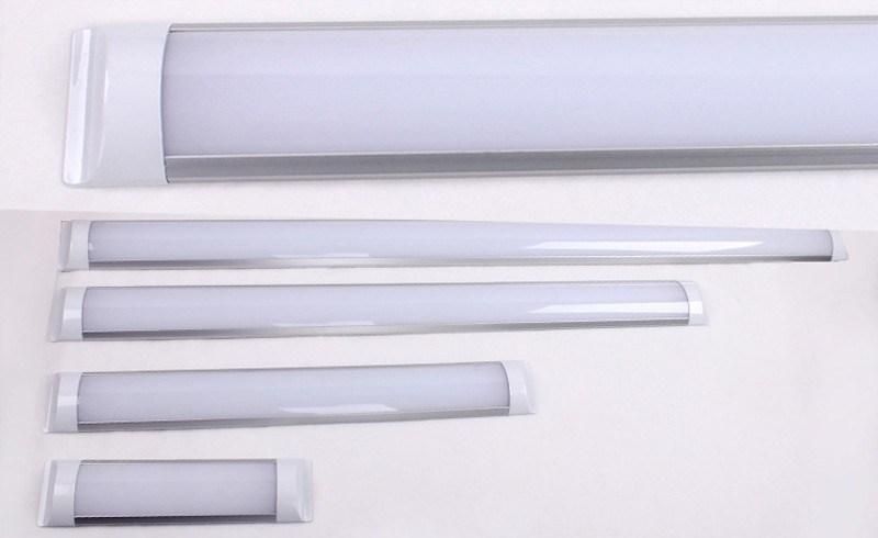 High Lumen Wide Voltage LED Flat Linear Tube Light SMD2835 72W LED Purification Light Lamp