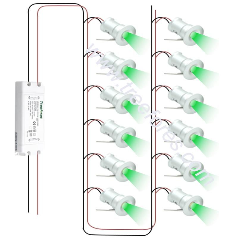 1W IP65 DC12V Light 15mm 25mm Mini LED Spot