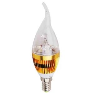 Dimmable E27 3W Gold 2400k-2700k LED Candle Light