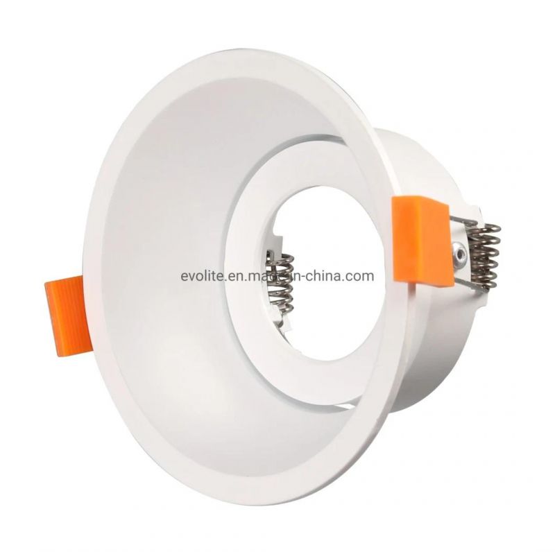 Aluminum Adjustable Downlight MR16 GU10 LED Ceiling Light Parts Round