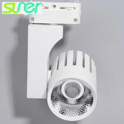 Adjustable COB Tracklight 20W LED Spot Ceiling Light Nature White 4000K