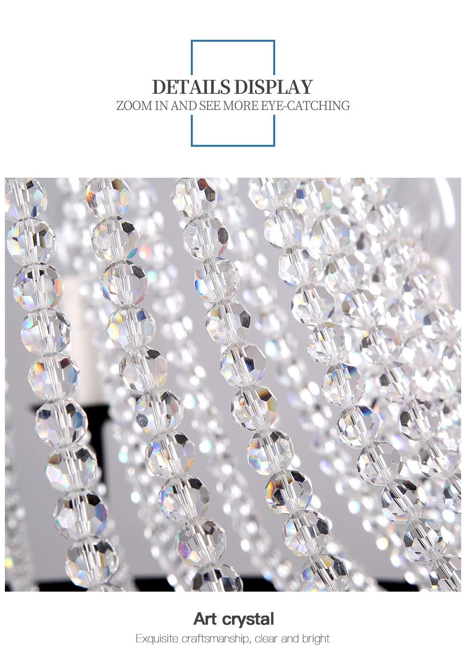 55cm Africa Hot Sell Fancy Crystal Lighting Chandelier