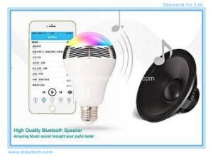 RGB Lampada Bluetooth Smart LED Bulb Lamp E27 with Speaker