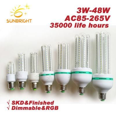 2u 4u B22 E14 E26 E27 LED Energy Saving Lamp with Ce UL