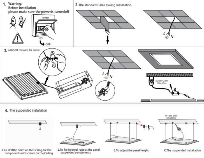 Best Price Indoor Die-Casting Aluminum 40W Panel Light, with Emergency Function 50000 Hours CE Certed Recessed LED Downlight Factory