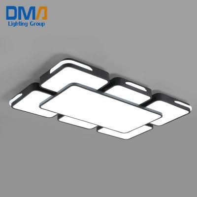 2022 Rectangle Surface Mounted Decoration Ceiling Lamp LED Modern Lighting for Living Room