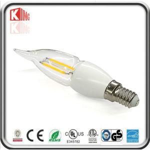 360 Degree E14 Mcob 3W 300lm LED Candle Light Bulb