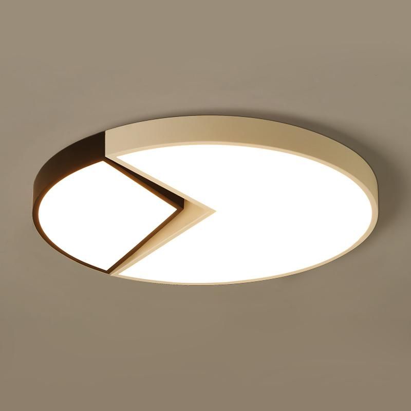 LED Ceiling Lamp Round Simple Modern Lighting for Bedroom