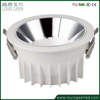 Surface Mounted Trimless 85-265V Flood Beam Adjustable 10W 20W 30W 40W 50W Square 8&prime;&prime; LED Downlight Dimmable