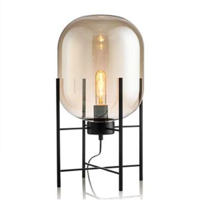 Designer Hotel Villa Bar Lighting Industrial Champagne Glass Table Lamp