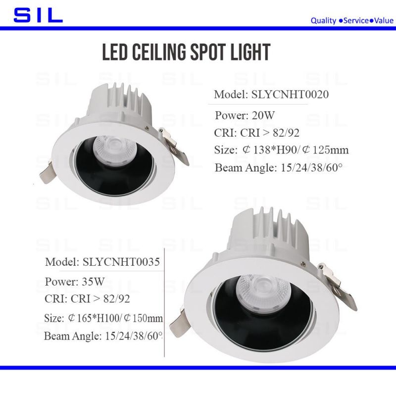 Hot Sales High Quality LED Spot Light with Cheap Price, 35W Die Casting LED Spot Light with Special Aluminum Reflector Spotlight