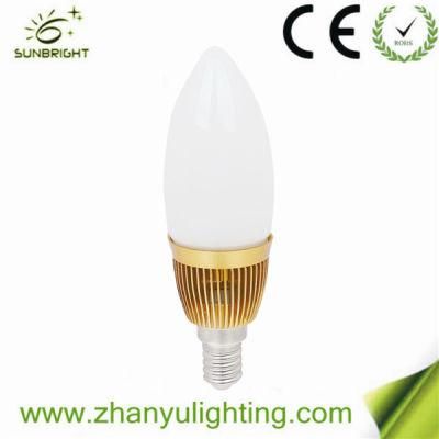 Die-Casting Aluminum E27 LED Candle Bulb