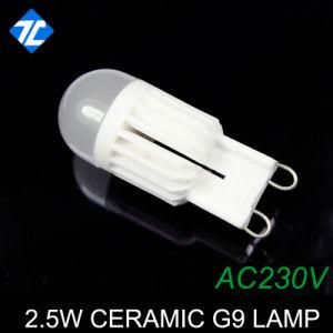 2.5W SMD5050 160lm Ceramic AC230V G9 LED Lamp