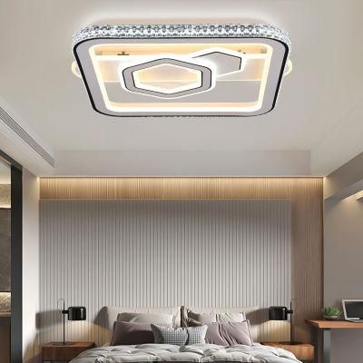 Dafangzhou 224W Light China LED Crystal Ceiling Light Manufacturer LED Linear Light Garden Style LED Ceiling Lamp for Hall