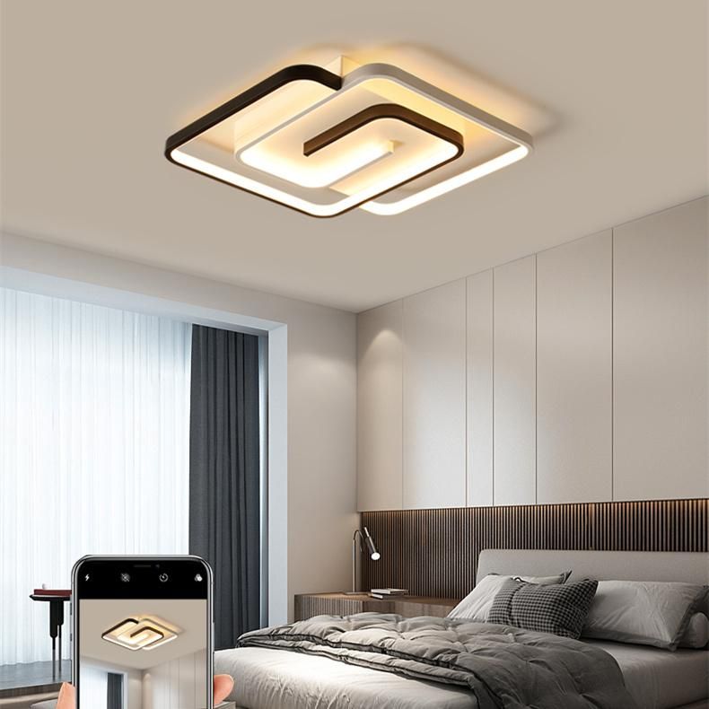 2022 Home Use Hot Modern Square LED Ceiling Light Bedroom Decoration Indoor LED Ceiling Light