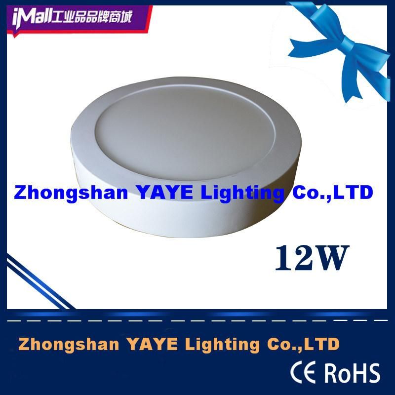 Yaye 18 Hot Sell Ce/RoHS Round 6W Surface Mounted Round LED Panel Light /LED Panel Lamp with 2/3years Warranty
