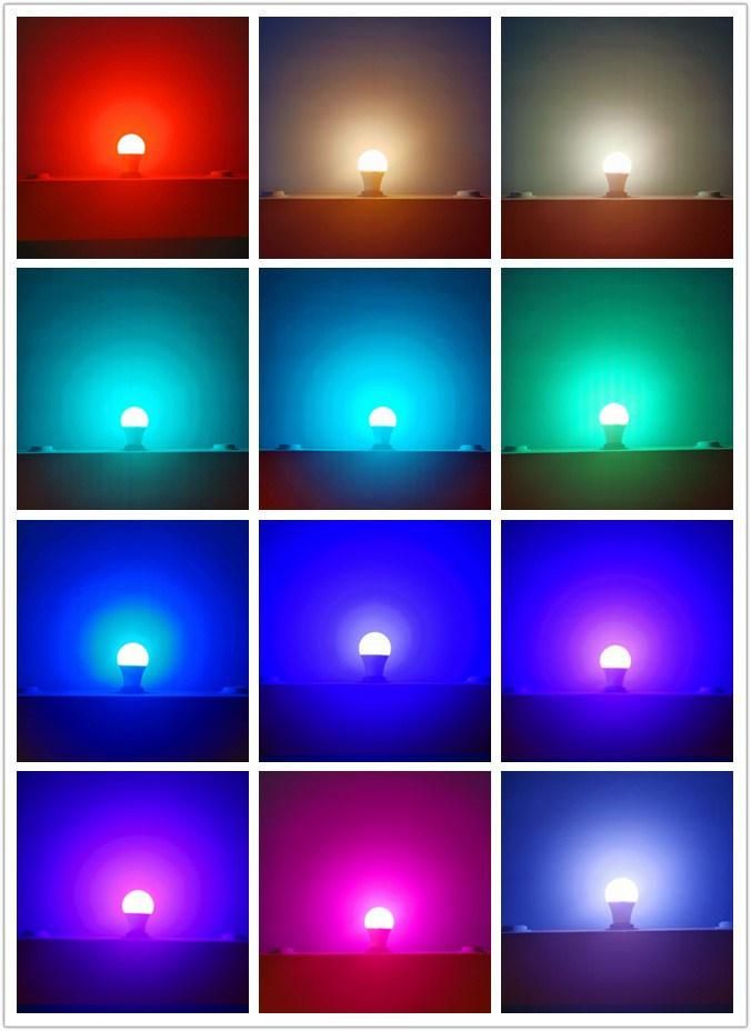 Colorful Remote Control 9W 12W Decoration Smart Bulb Lights