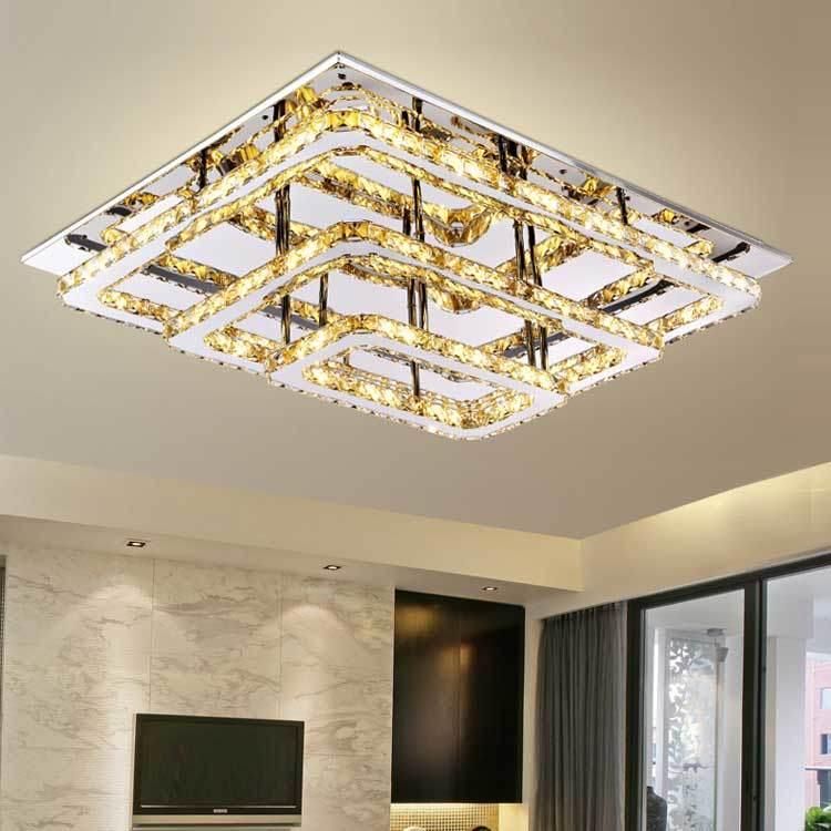 Modern Lighting Ceiling Pendent Chandelier Light Crystal Lamp