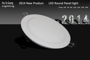 High Quality Round Panel Light 12W