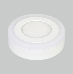 LED Color Panel Light Round Outside 3+2W 6+3W 12+4W 18+6W Ceiling Lamp Manufacturer Price Factory Panel Light