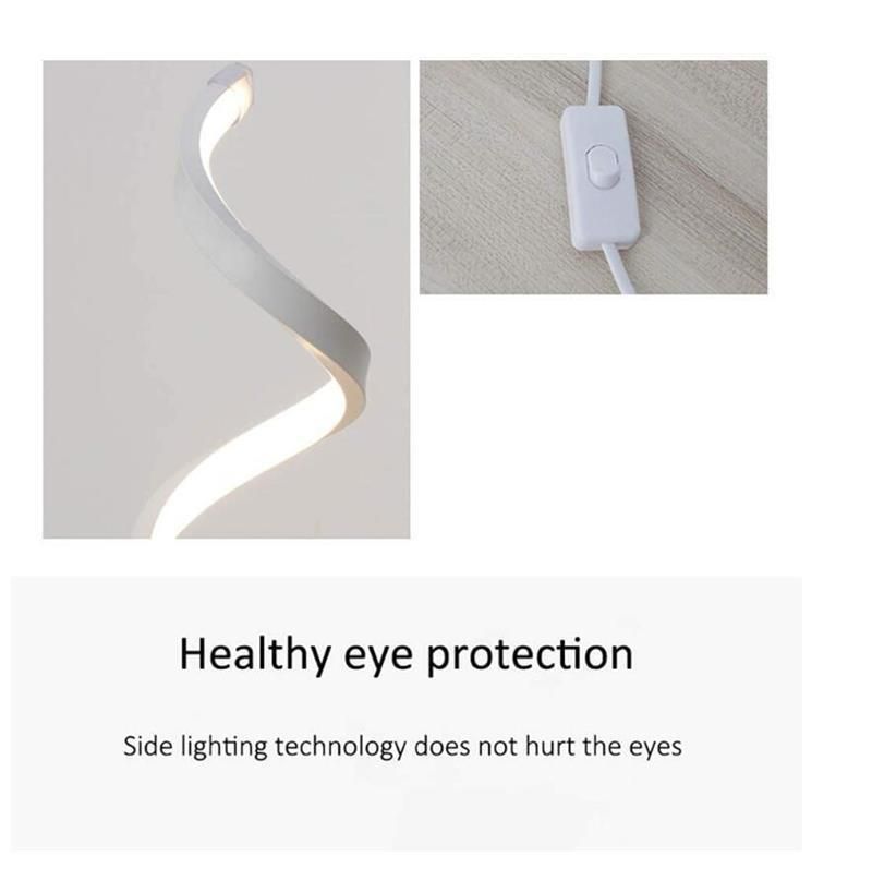 Indoor Thread Light Simple Eye Protection Night Light Aluminum Acrylic LED Desk Lamp