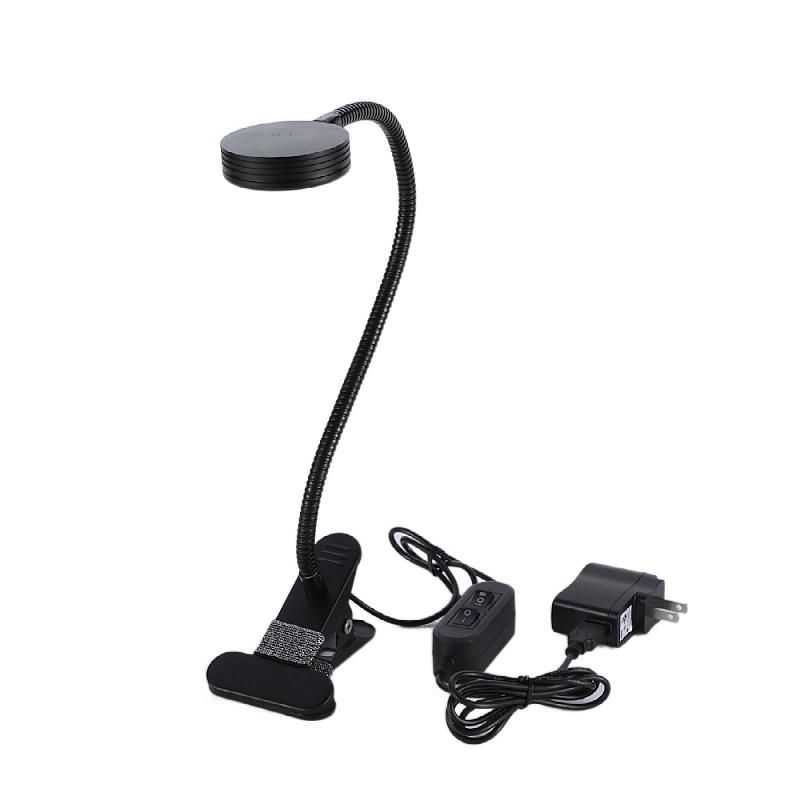 Small Packaging LED Desk Lamp with Clip Modern Table Light for Reading