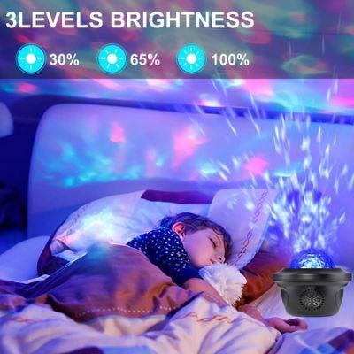 Star Projector for Bedroom Game Rooms Home Theatre Night Light Ambiance with Blueteeth Speaker Voice Control Remote Control 02