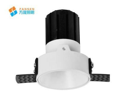 Anti-Glare LED Recessed 9W Fixed Round COB New LED Downlight