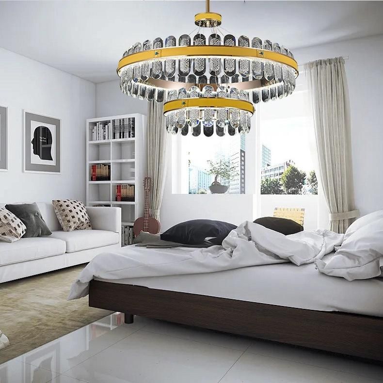 The Latest Fashion Metal Dining Chandeliers Luxury Crystal Chandelier