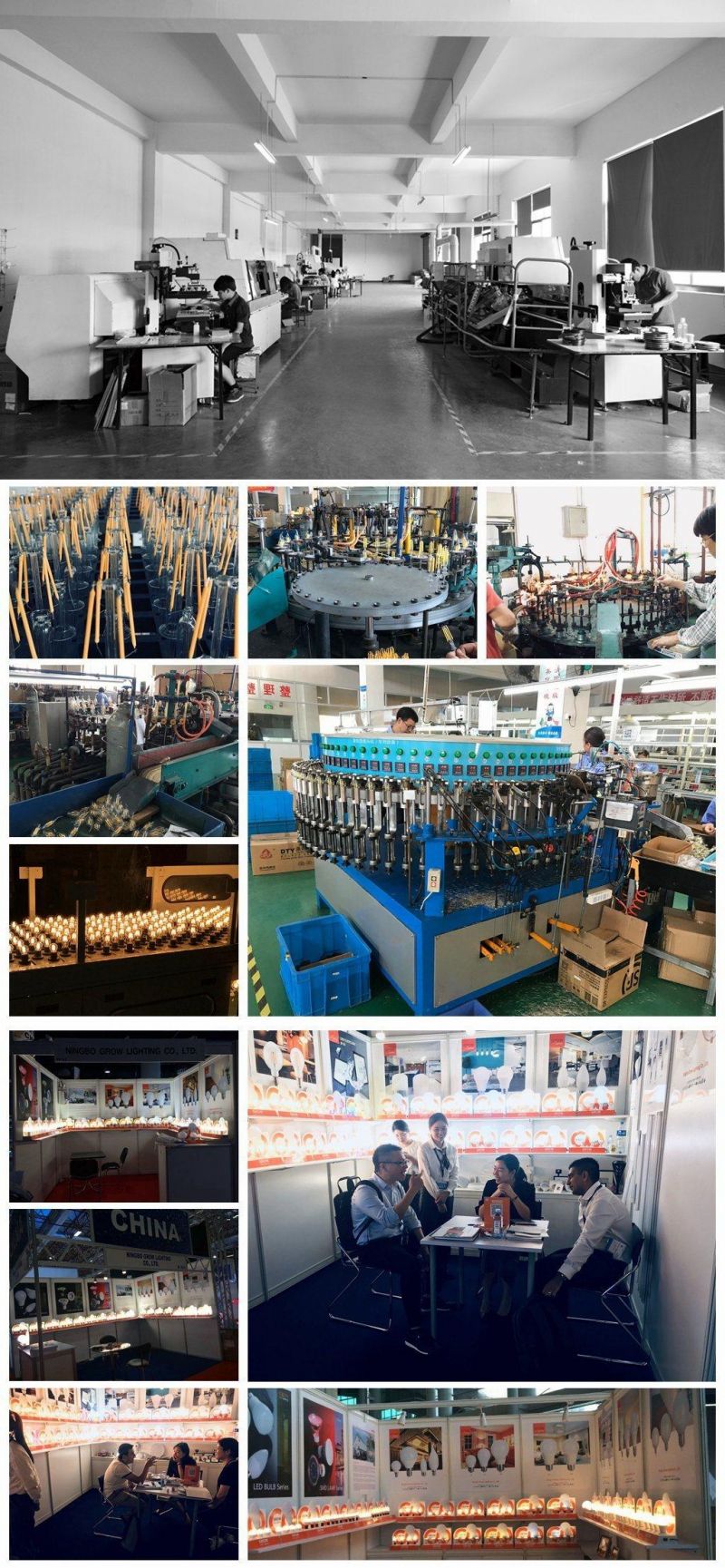 China Factory 8W LED Vintage Lamp G125 LED Filament Lighting Indoor Interior LED Bulb Lamp Decoration Lighting