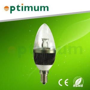 Dimmible 3W LED Bulb E14 Bridgelux with CE&RoHS