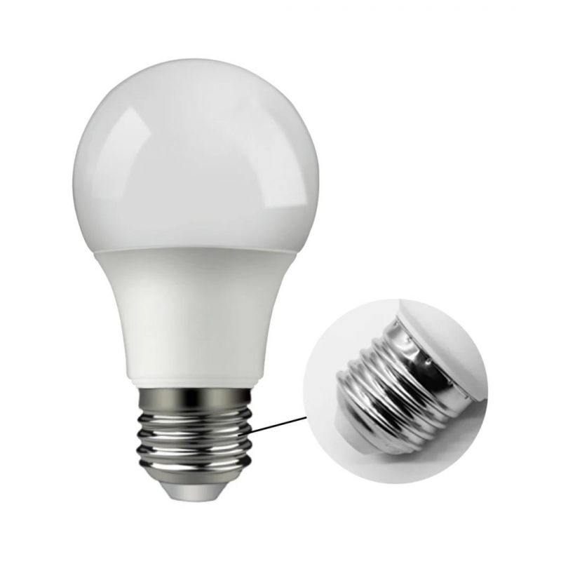 High Quality A55 A60 5W LED Bulb Light E27 Base Enegy Saving LED Lamp with CE RoHS ERP Approval for Indoor Lighting