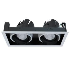 Decorative Adjustable Wall Flexible Downlight Panel Fixture LED Grille Light