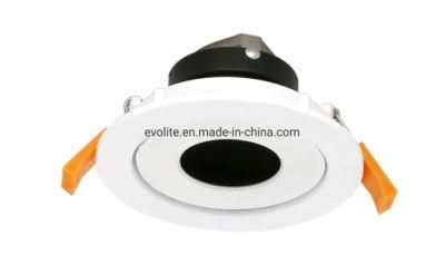 Round MR16 Frame GU10 Housing Adjustable LED Downlight Frame