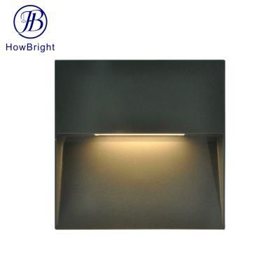 Modern Waterproof IP54 LED Step Light Stair Light Surface Mount Square LED Outdoor Waterproof IP54 LED Step Light