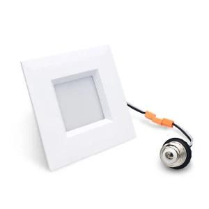 LED Downlight 120V Dimmable 4 Inch 8/10W/3in1 CCT Tunable Square Model