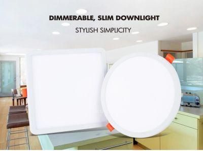 Metal Base SKD LED Square Recessed Panellight Indoor Light Room Light 15W