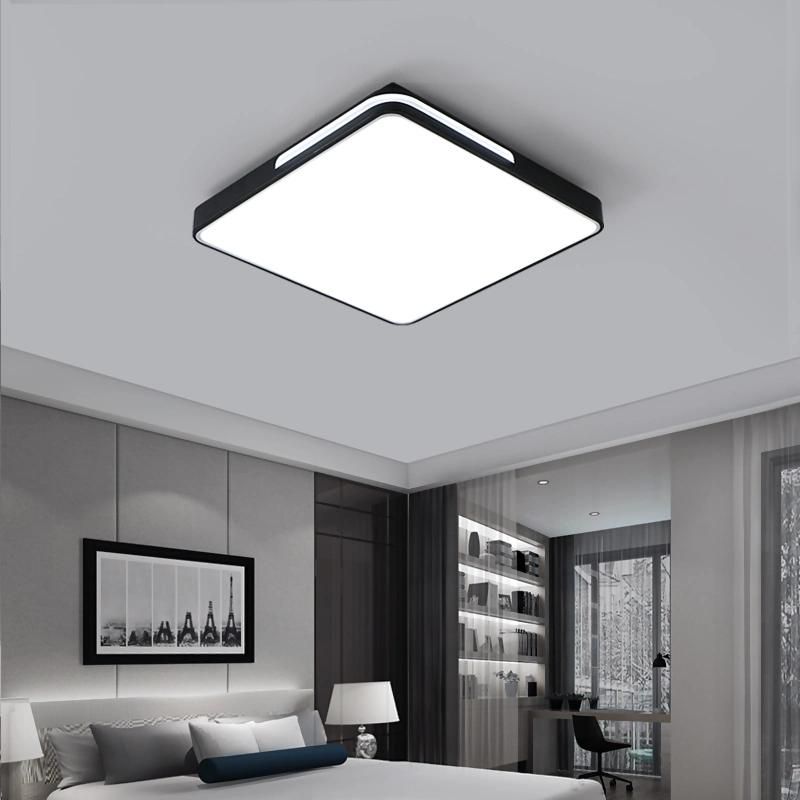 Square Rectangle Shape Ceiling Lamp Nordic Style LED Lighting
