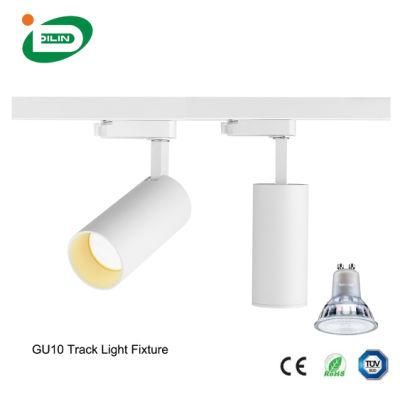 Eco-Friendly 2-Wire Ceiling LED PAR Lamp Fitting Interior Spot Lights Compatible with GU10 Bulb Lamps