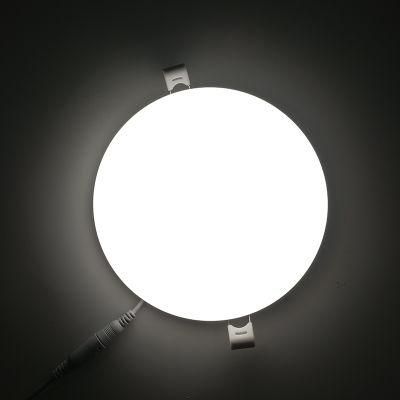 Professional Lighting Office Furniture LED Recessed Downlight Luz LED Indoor Office Round Slim LED Surface Mounted Panel Light Ceiling Light