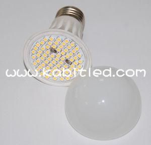 LED 5W Glass Cover +Ceramic Body to Cool Heat