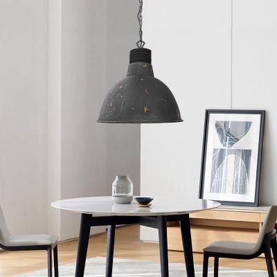 Modern Style Shop Indoor Hotel Living Room Cafe Shop Modern Hardware Iron E27 E26 Black Chandelier Pendant Lamp