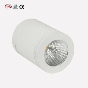 IP54 Semi Outdoor Lighting Surface Mounted 9W COB LED Downlight with Ce RoHS