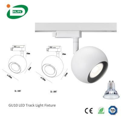 Aluminum LED Track Light Kits GU10/MR16 LED Ball Light Housing Modern Decorative Lights