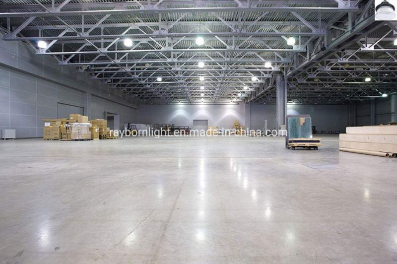 100-200W 0-10V Dimmable UFO Showroom LED Highbay Light with Bracket