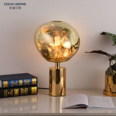 Zhongshan Factory Wholesale Price Bedroom Hotel Lamp Night Lamp Lava Effect Table Light