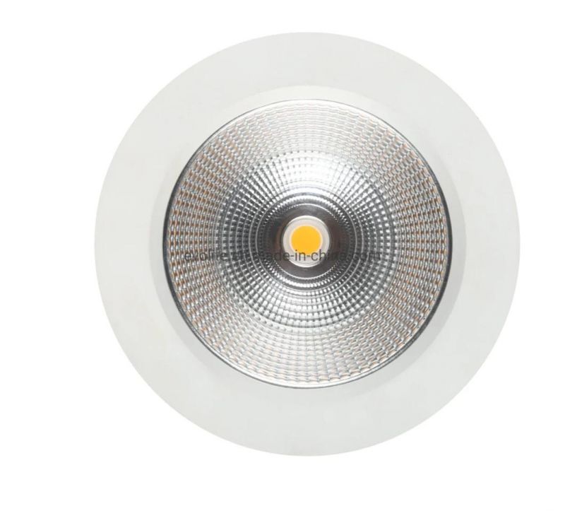 CE RoHS SAA Certificated Aluminum 27W Round COB Down Light