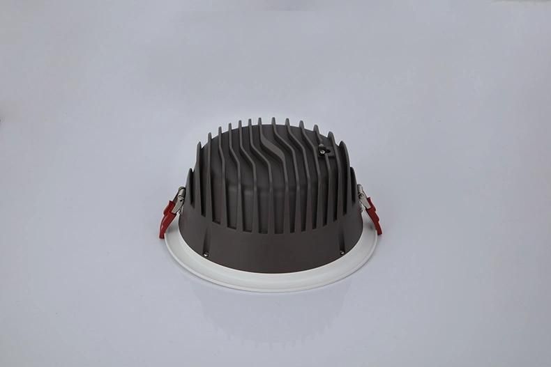 Factory Supply Ra90 Downlight Isolation Drive LED COB Downlight with CE RoHS