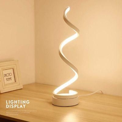 Indoor Thread Light Simple Eye Protection Night Light Aluminum Acrylic LED Desk Lamp